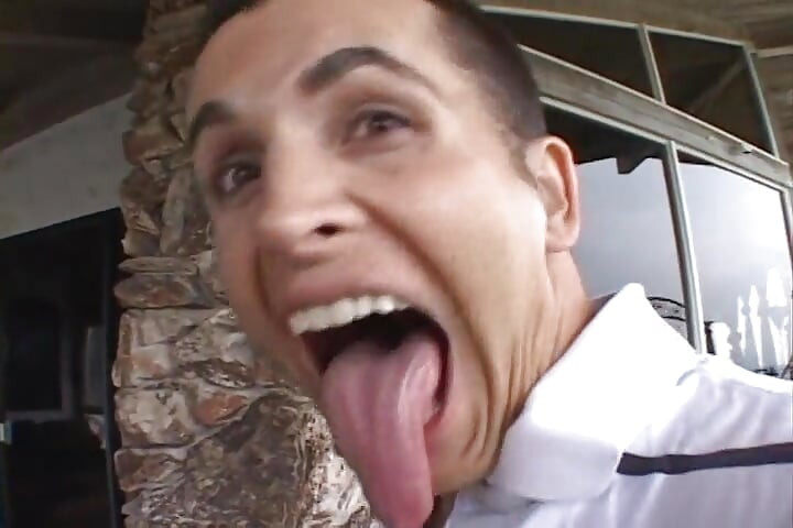 Hot girl gags on two huge cocks then gets a hard fuck in turns