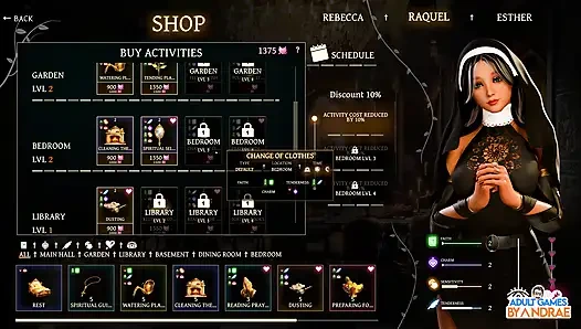 Sisters in Sin Gameplay Part 5 - Lust Gets Closer to Esther