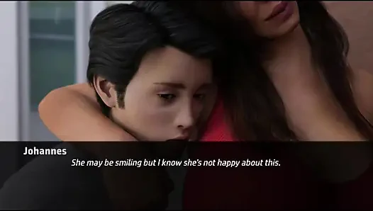 Orta yaşlı seksi kadın deresi #15 - Johannes Rose'u sikiyor ve Anne gördü