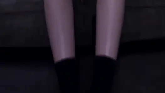 Uniform Beauty Loses Control During Rough Relentless Sex.