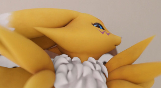 Sexy culo grosso di Renamon scopata in pov