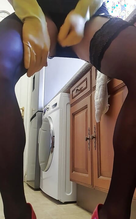 J'étais un peu excité en cours de lavage aujourd'hui.