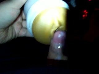 Fucking my FleshLight and cumming