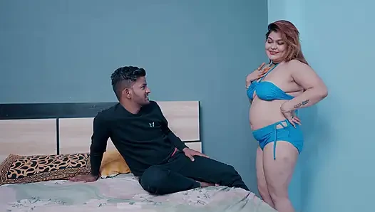 Super hot stepsister seduce her stepbrother in the private room