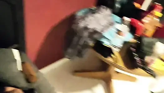 A massage ended in intense sex