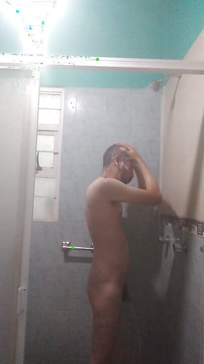Masturbating before I take a bath