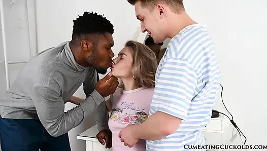 Milka Way Only Wants Her Cuckold Husband to Please Her