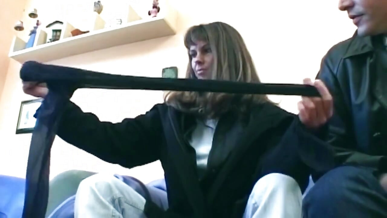 Brunette in Stockings Sucks Cock and Gets Fucked