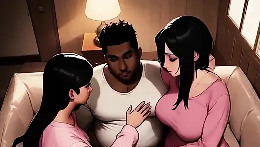 Stepmom Catches Stepdad Fucking Stepdaughter and Understands