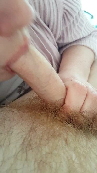 This morning with the missus