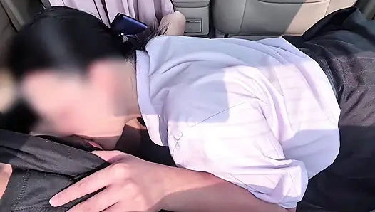 Real homemade - Having sex in a car and cum in side her