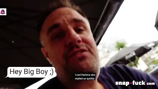 Candy berbuat nakal saat kencan seks anal! Snap-fuck