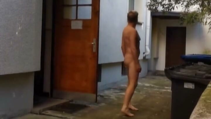 2025-08-17 leaving the flat completly nude