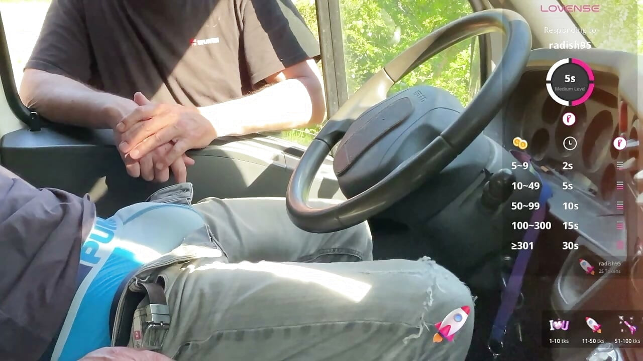 Hot Daytime Truck Encounter