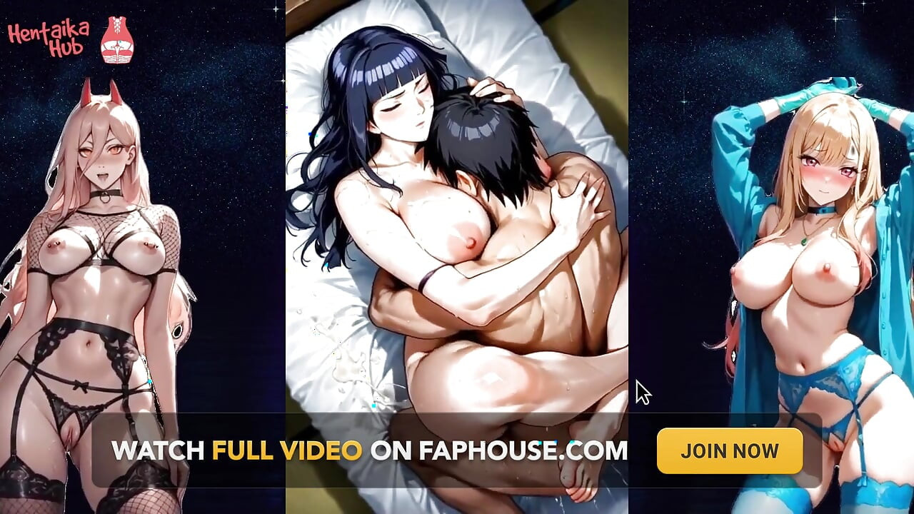 Hentai 2D i 3D nastolatka suki uwielbiają ssie penisa i jebanie anal