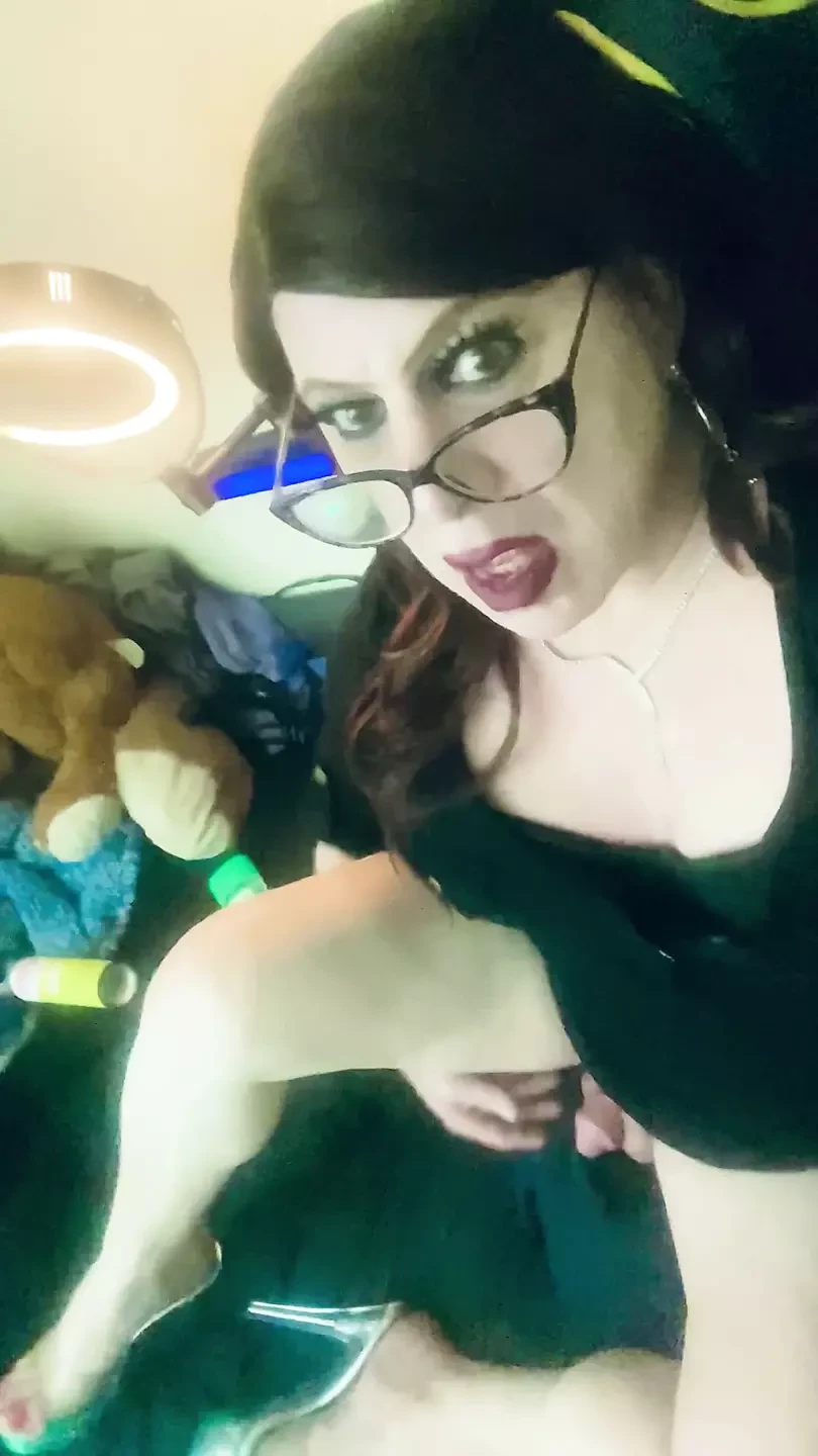 Krissy Sweets streelde haar ze pik