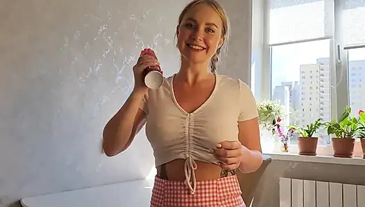 Creamy Gaping