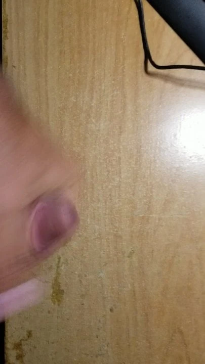 Jerking my small cock hard