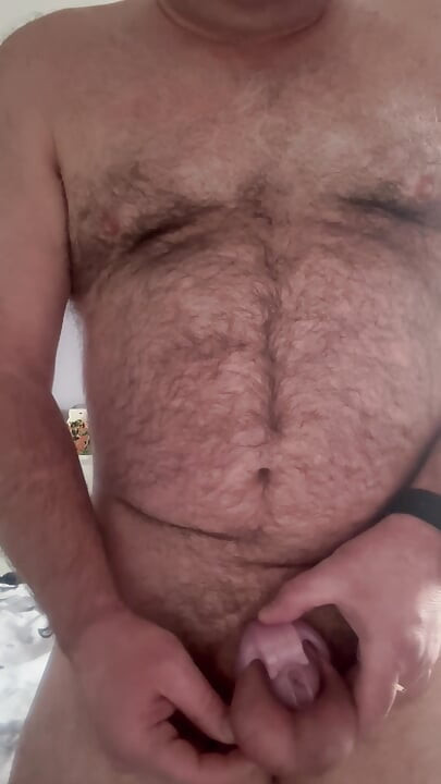 Denying his tiny clit to come