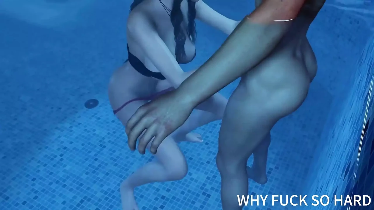 3D Big Boobs Horny Slut Cosplay Model Cheating with Stranger