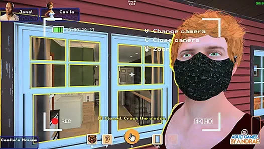 Ep4: Camila's Garden Workout - My Sexy Neighbour 2 (gameplay)