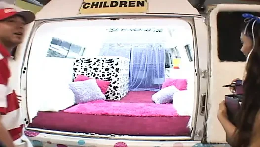 Cute cheerleader gets banged and jizzed in mouth