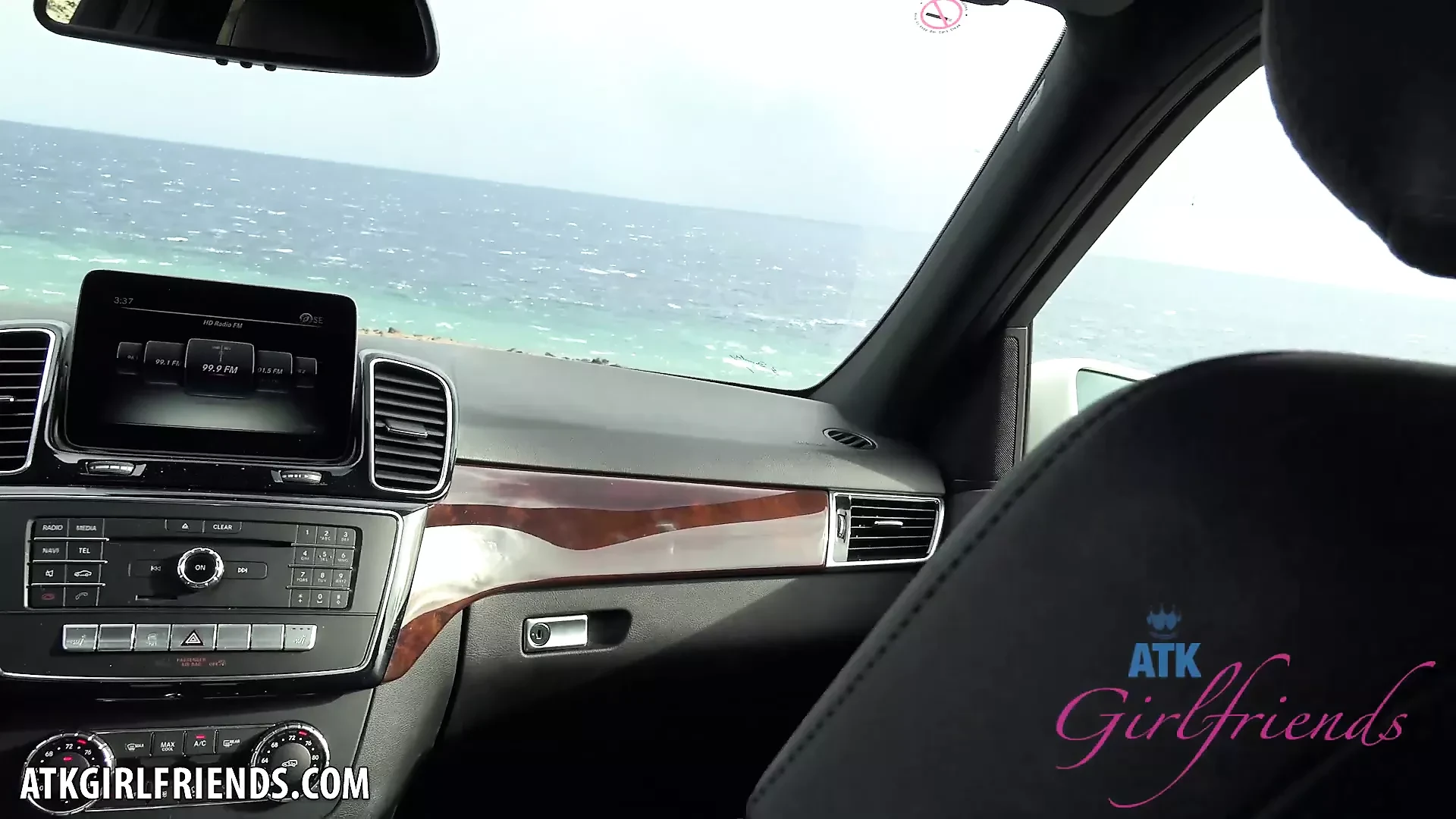 You fuck Adriana Maya in the car and you creampie her pussy