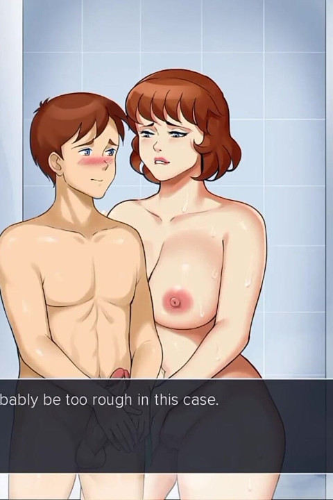 Milfs Plaza # 12: mijn milf-schoonzus laat me klaarkomen tijdens een douche - door Eroticgamesnc