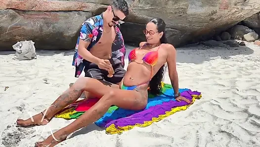 Risky Beach Sex Under the Sun