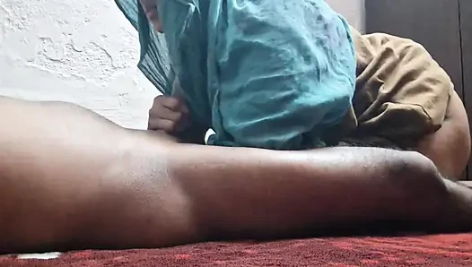 Banuu si cewek semok banuu yang lagi sange berat ngentot sama ayah tiri mertuanya dan ngentot kontol besar pria kulit hitam