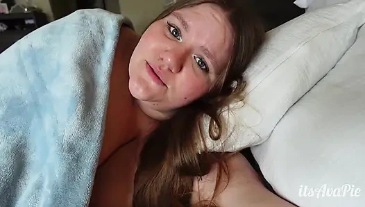 Чувственный ложкой секс с милфой-толстушкой в видео от первого лица