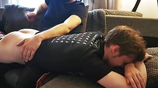 Amateurboy Gets His First Spanking