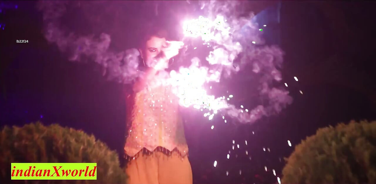 Indian Happy Diwali Sex with Boss Wife! Indian Diwali Sex