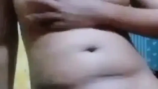At first, the video call was just plain and even my friend's wife was naked, making me want to masturbate