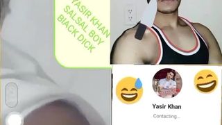 Vídeo de punheta do motorista de caminhão paquistanês Yasir Khan Messenger