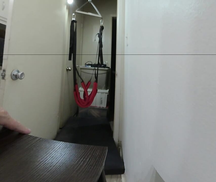 リジー・ヤム VR 2025年12月 メイキング 術後の舞台裏 スイングでシーメールのマスターベーション #3