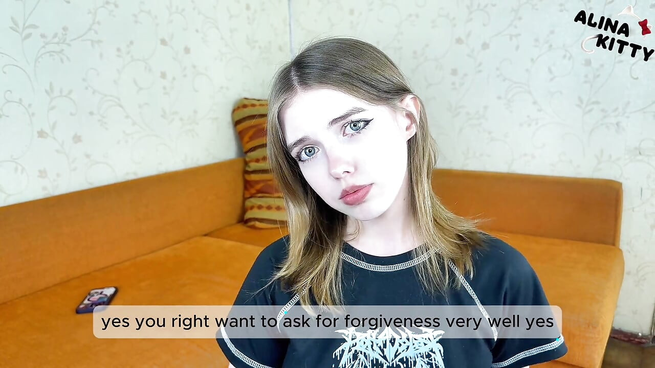 Alt Girl Came After Cheating to Make Up - Forgave Her with Hard Sex and Facial Cum
