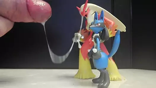 Blaziken ve lucario 1
