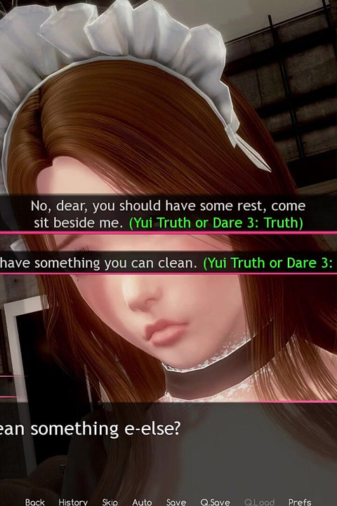 Murmur 29 - 結衣の仮装劇終了と真実か挑戦かゲームの開始(SFW)