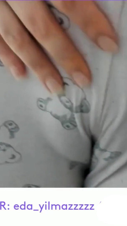 PAJAMA MASTURBATE- RUBBING PUSSY WITH PAJAMA | Clip 1