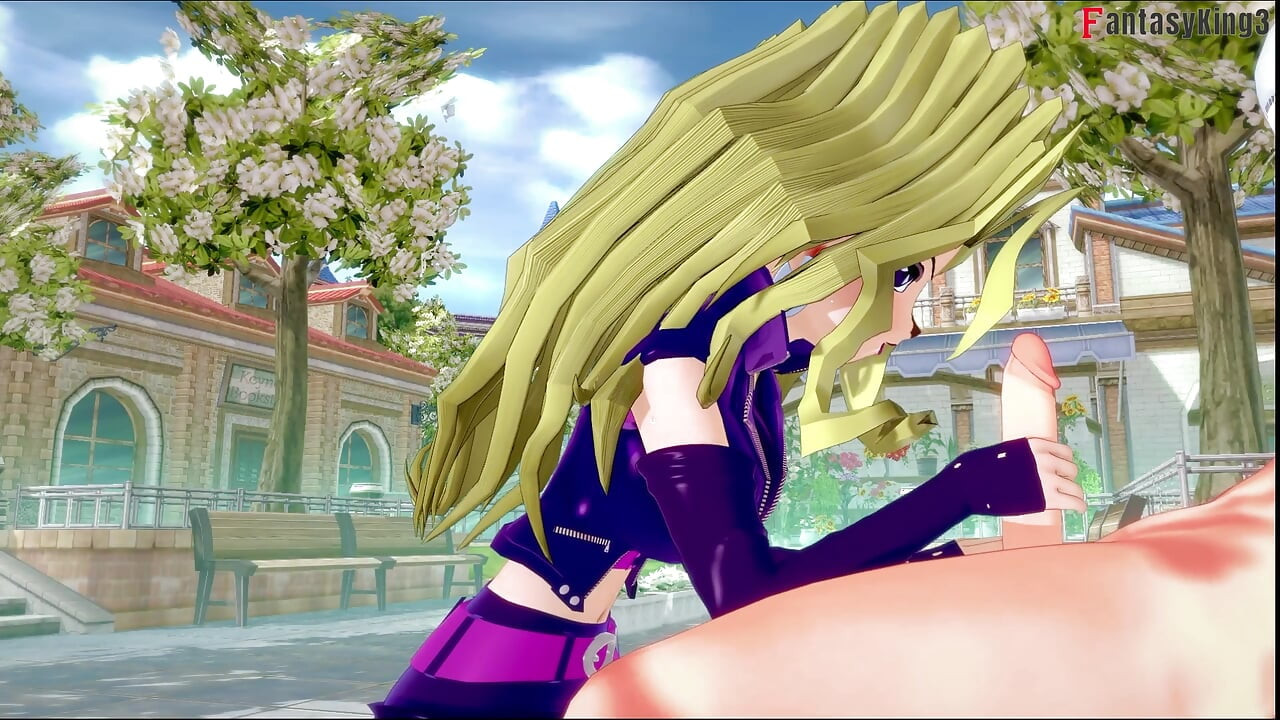 Mai Valentine blowjob - Yu Gi Oh