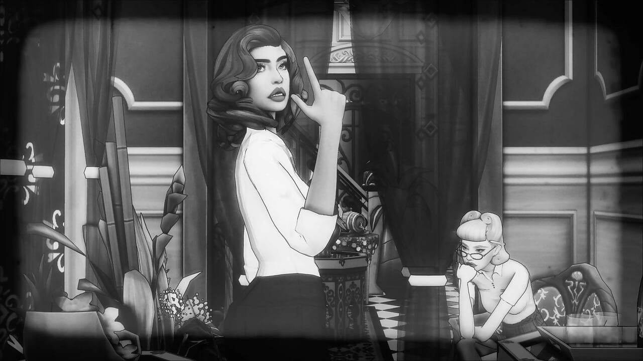 1940 style Burlesque sluts getting spanked and fucked hard