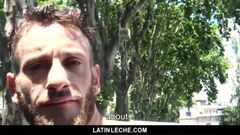 LatinLeche- Latin straight guy reluctantly fucks and sucks