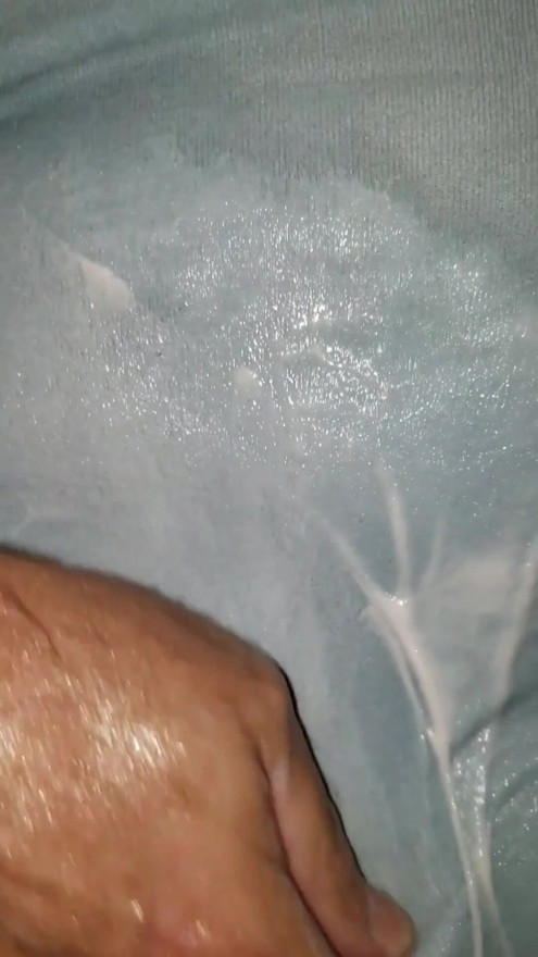 Trans cd gunge rub cum my big cock inside my pantyhose leotard. | Clip 1