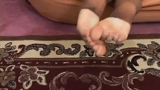 Cock sucking foot fetish big ass fucking