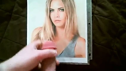 Cara Delevingne Cum 1