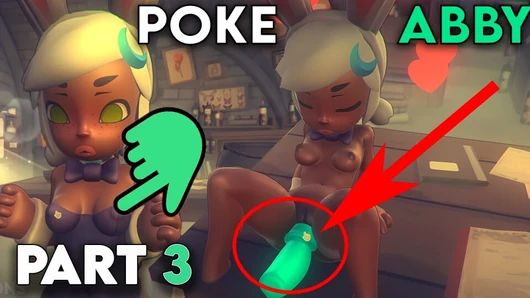 Poke Abby By Oxo potion (Gameplay part 3) Sexy Bunny Girl