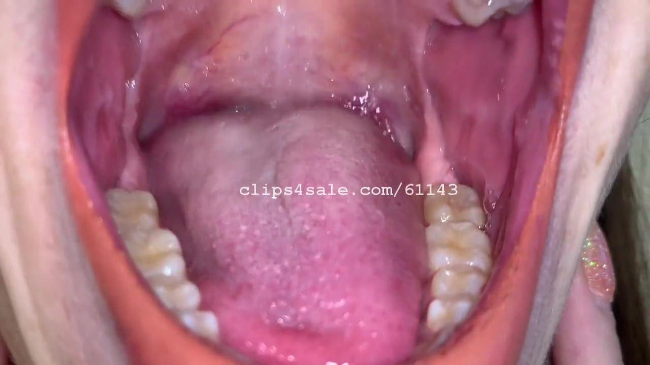 Mouth Fetish - Ziva Mouth Video 1