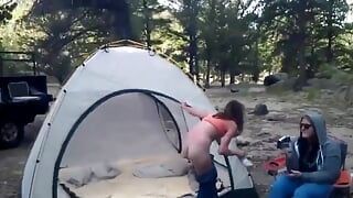 Throwback camping clips from my Blackberry... Who wants to see the videos we shot that weekend?