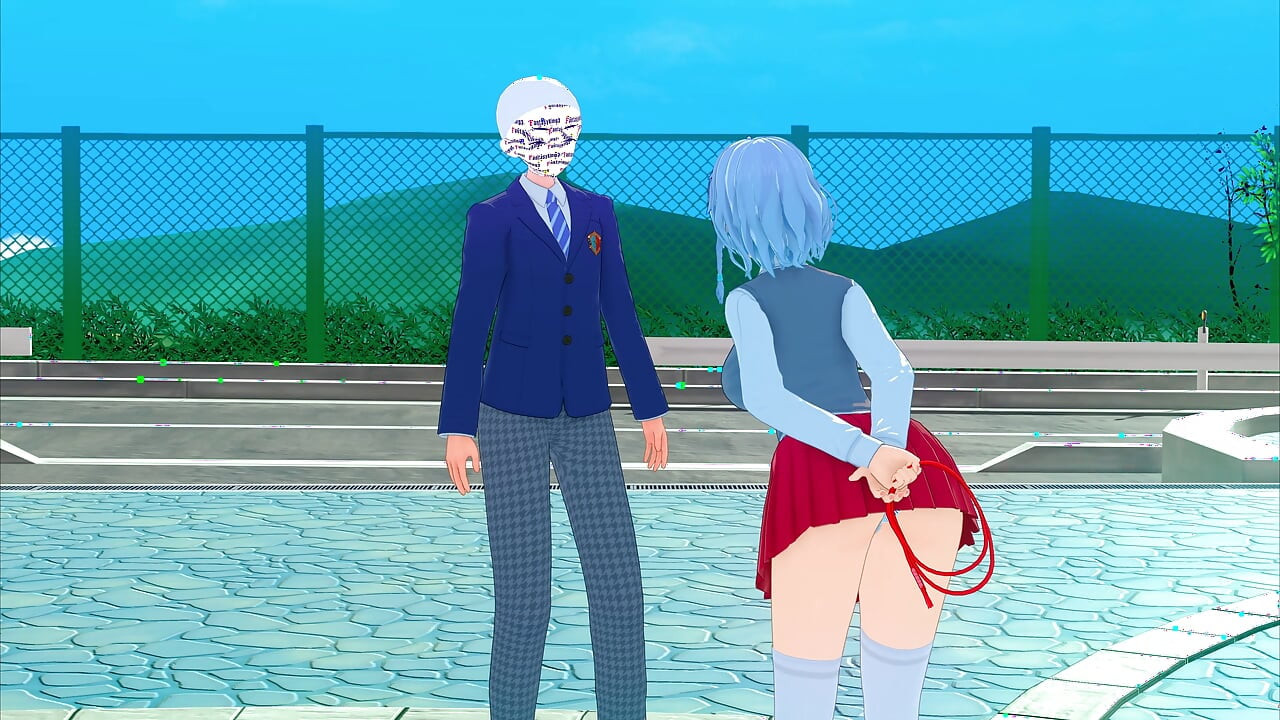 My friend likes it when I fuck her while she's tied up in the infirmary - Shinmai Maou NTR testament 5